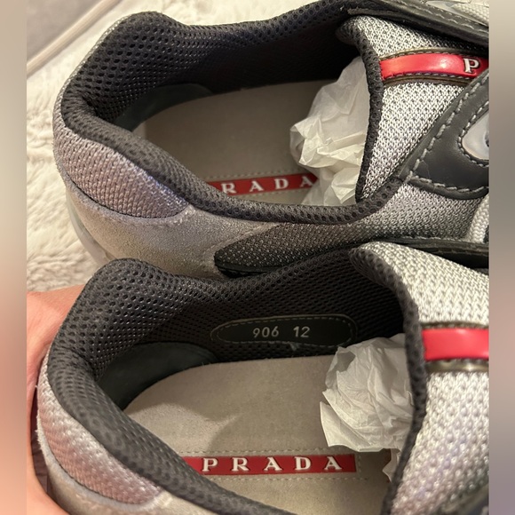 Prada Calzature Uomo Size 12 Shoes in Black (Unworn) - Picture 4 of 6